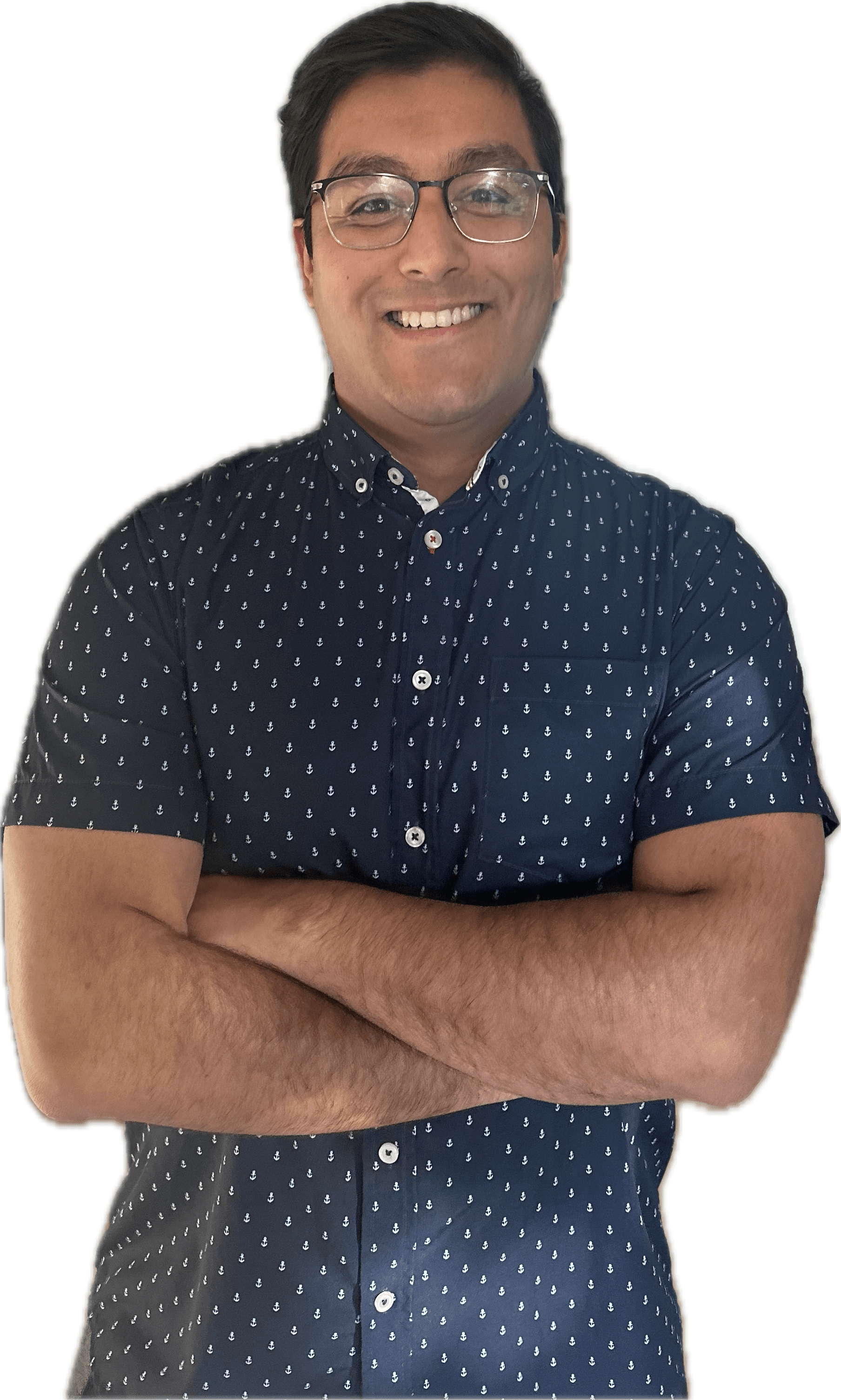 Portrait of Pran Pandey, Technical Analyst
